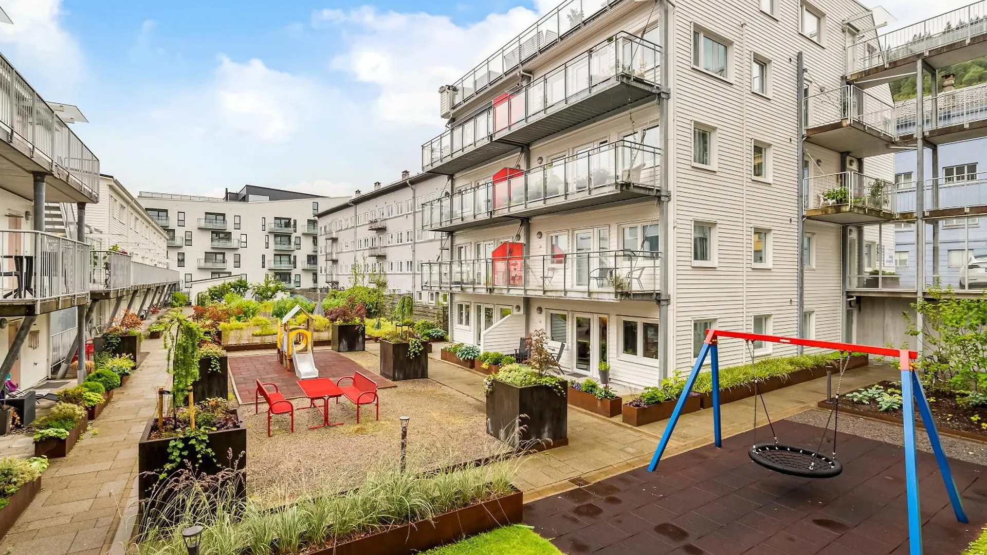 Dinbnb Apartments I 78Sqm For The Family I Balcony & Near The Sea 베르겐 0*,  노르웨이